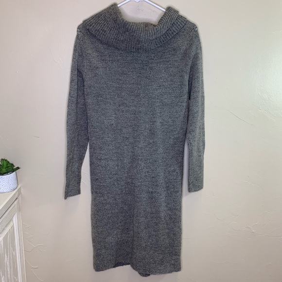 BCBGMaxAzria - Cowl Neck Sweater Dress - Picture 2 of 10